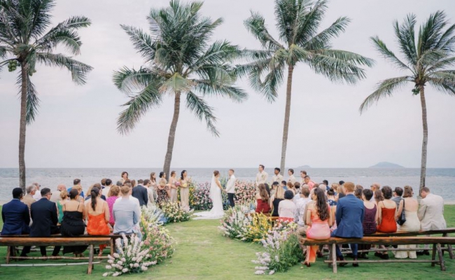 English Garden Wedding Inspiration in Vietnam