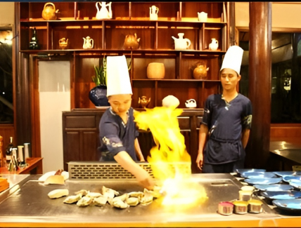 Buffet tối món Nhật - Phong cách Teppanyaki